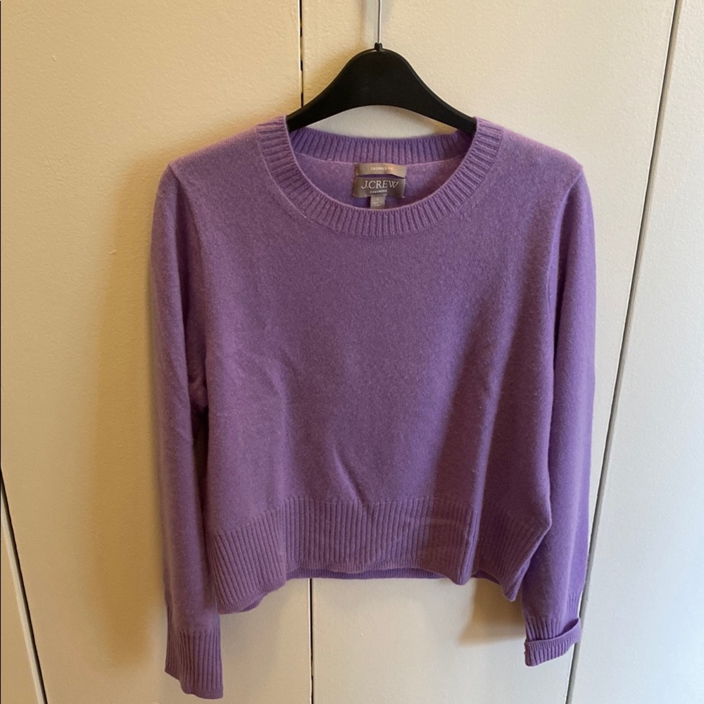 J. Crew Women's Purple Sweater